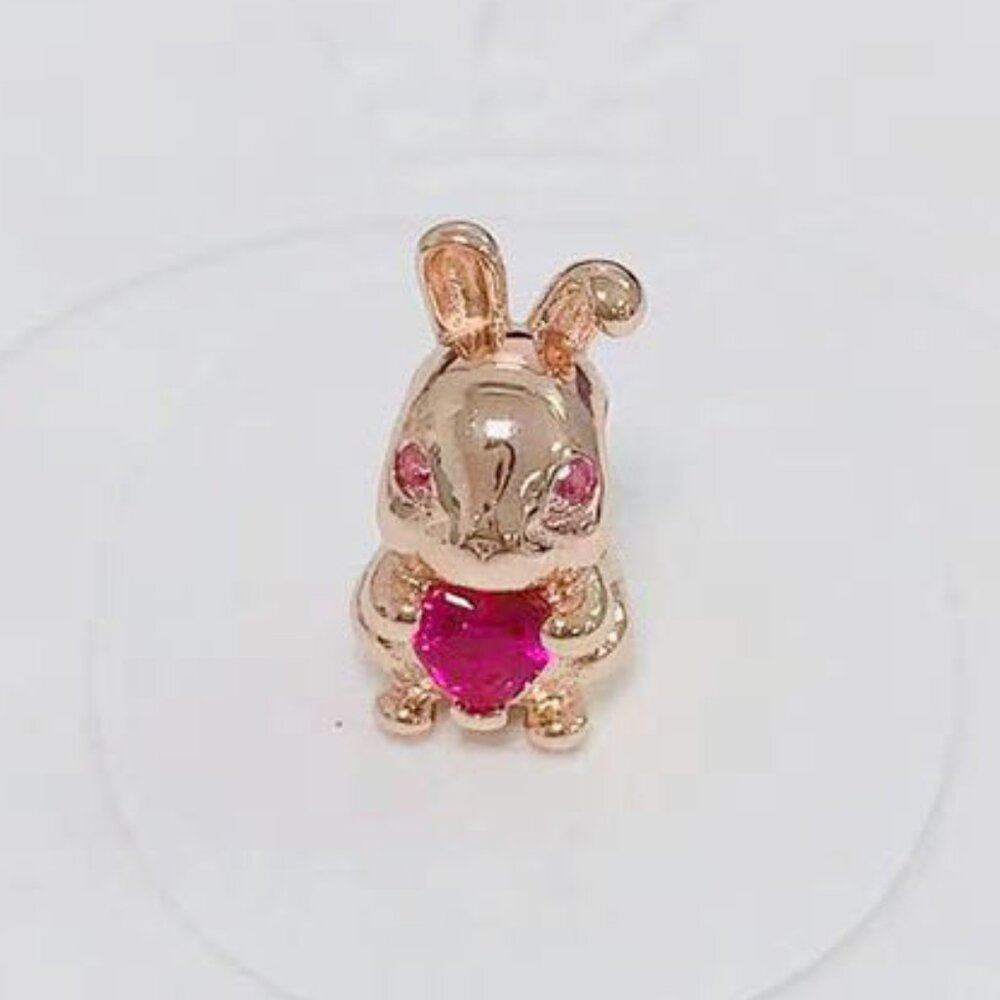 Pandora Chinese Year of The Rabbit Charm Rose Gold-Plated